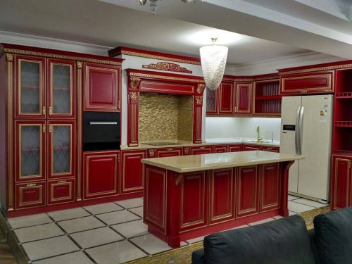 Кухня Ника Красная